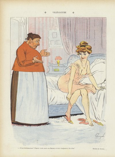 Illustration für Le Rire von Guillaume Le Barrois dOrgeval