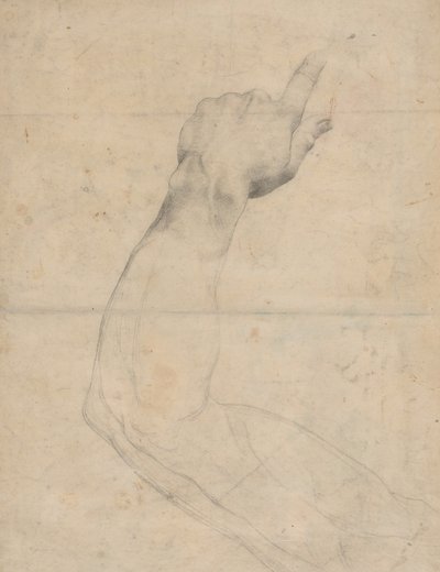 Studie eines Arms (verso) von Guillaume Lethiere