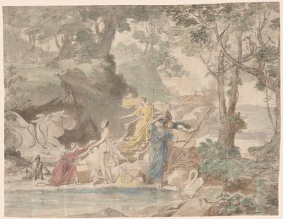 Das Urteil des Paris [recto] von Guillaume Lethiere