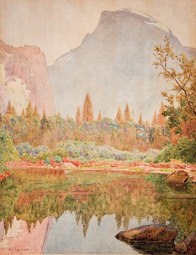 Half Dome, Yosemite von Gunnar Widforss
