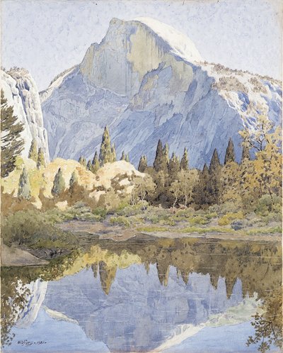 Half Dome und Mirror Lake von Gunnar Widforss
