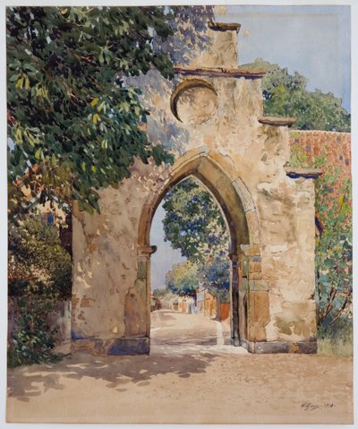 Der alte Torbogen von Gunnar Widforss