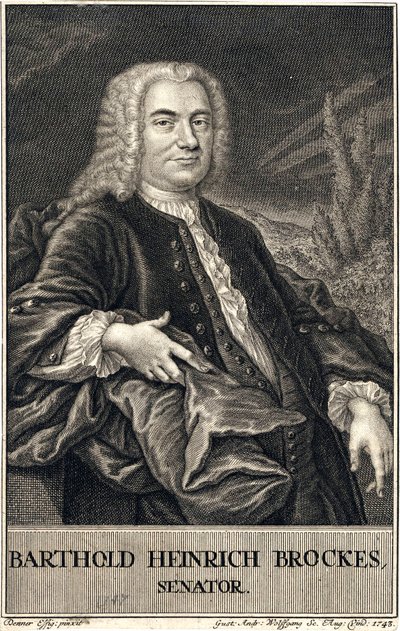 Barthold Heinrich Brockes von Gustav Andreas Wolfgang