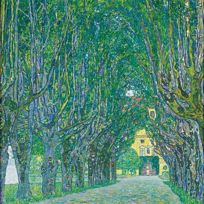 Allee zum Schloss Kammer von Gustav Klimt
