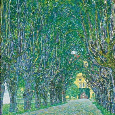 Allee im Schloss Kammer Park von Gustav Klimt
