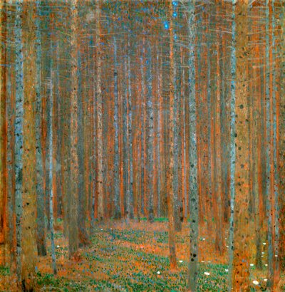 Tannenwald I, 1901 von Gustav Klimt