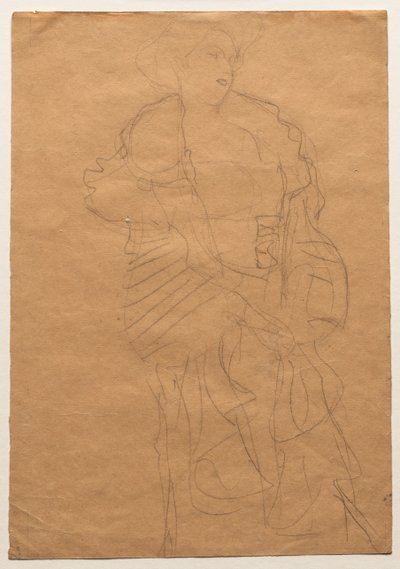 Hermine Gallia, um 1903 von Gustav Klimt