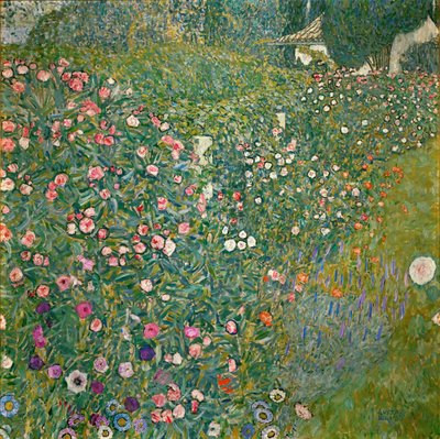 Italienische Gartenlandschaft von Gustav Klimt