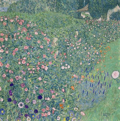 Italienische Gartenlandschaft, 1913 von Gustav Klimt