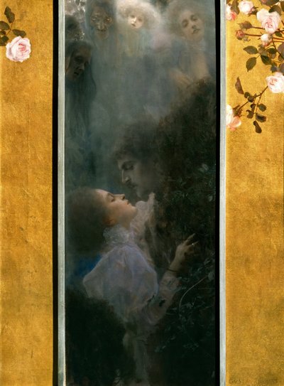 Liebe, 1895 von Gustav Klimt