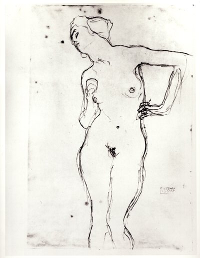 Akt von Gustav Klimt