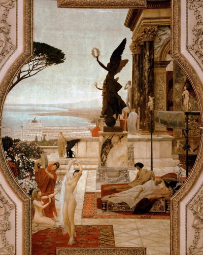 Das Theater in Taormina, 1884-1888 von Gustav Klimt