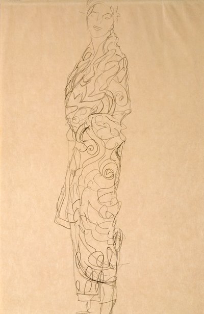 Frau im Kimono von Gustav Klimt