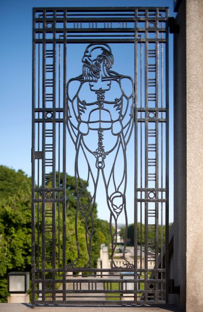 Eingangstor zum Skulpturenpark von Gustav Vigeland