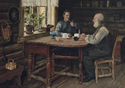 Kaffeepause 1900 von Gustav Wentzel