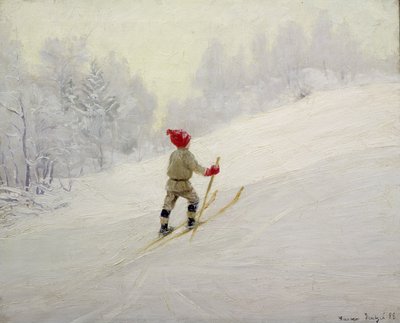 Skitraining von Gustav Wentzel