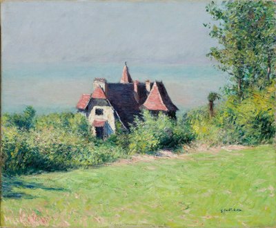 Eine Villa in Trouville, 1882 von Gustave Caillebotte