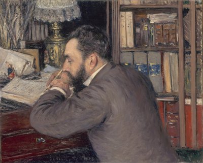 Henri Cordier 1849-1925 von Gustave Caillebotte
