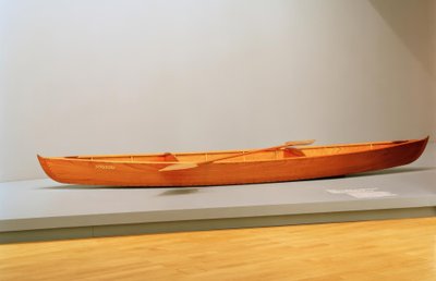 Paddelboot von Gustave Caillebotte
