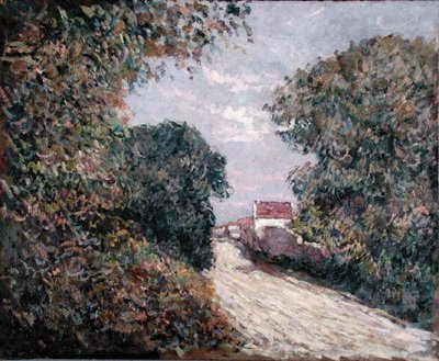 Weg am Rand von Gustave Caillebotte