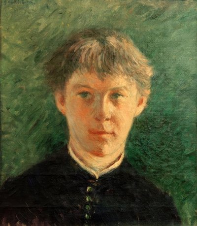 Porträt eines Gymnasiasten von Gustave Caillebotte