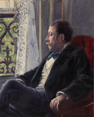 Porträt eines Mannes von Gustave Caillebotte