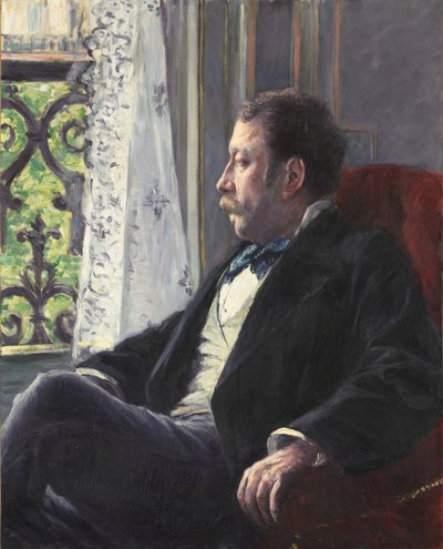 Porträt eines Mannes von Gustave Caillebotte