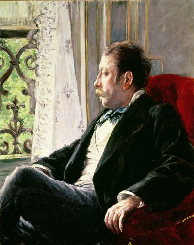 Porträt eines Mannes von Gustave Caillebotte