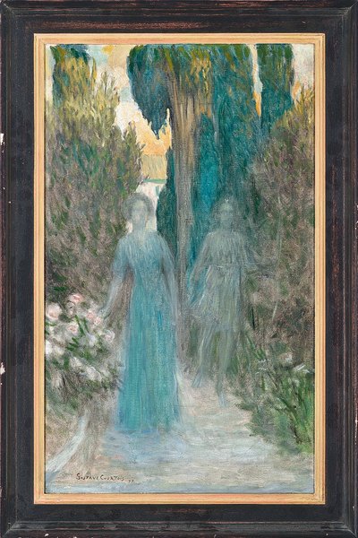 Diana und eine Begleiterin, 1897 von Gustave Claude Etienne Courtois