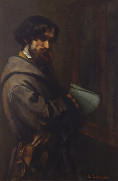 Alphonse Promayet 1822-1872, 1851 von Gustave Courbet