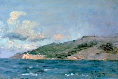 Eingang zur Straße von Gibraltar, 1848 von Gustave Courbet