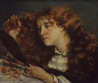 Jo, die schöne Irin, 1865-66 von Gustave Courbet