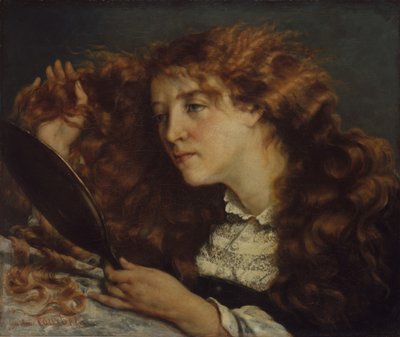 Jo, Die schöne Irin, 1865-66 von Gustave Courbet