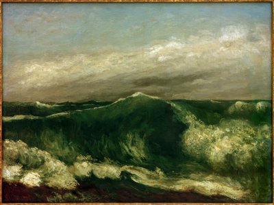 Die Welle von Gustave Courbet