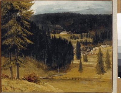 Der Bauernhof von Pussets von Gustave Courbet