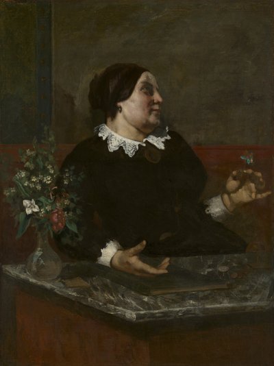 Mère Grégoire, 1855 und 1857-59 von Gustave Courbet