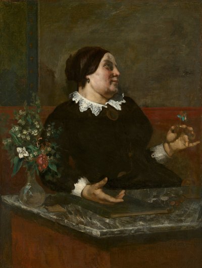 Mère Grégoire, 1855 und 1857-59 von Gustave Courbet