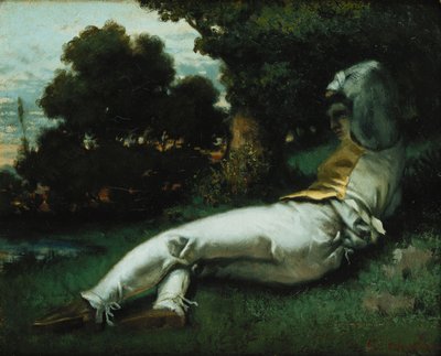 Mittagsschlaf; La Sieste, ca. 1841-42 von Gustave Courbet