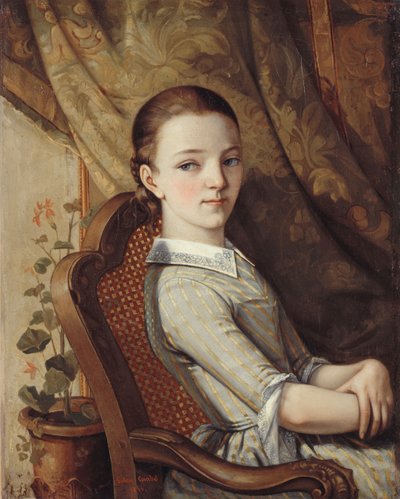 Porträt von Juliette Courbet von Gustave Courbet