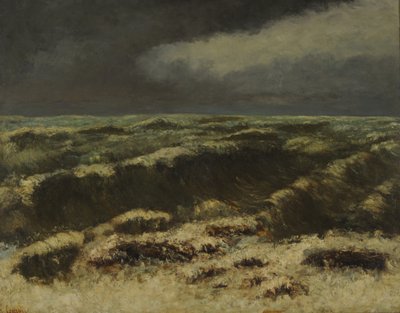 Stürmisches Meer (Mer Orageuse) von Gustave Courbet