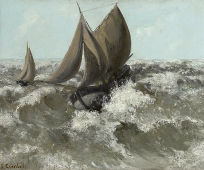 Das Segelboot von Gustave Courbet
