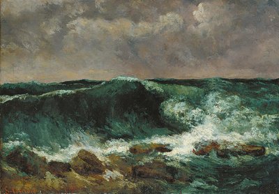 Die Welle von Gustave Courbet