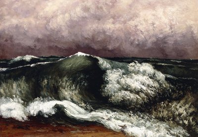 Die Welle, 1869 von Gustave Courbet