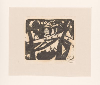 Landschaft von Gustave De Smet (signed by artist)