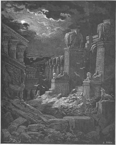 Babylon ist gefallen, 1897 von Gustave Dore