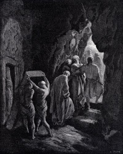 Begräbnis von Sarah von Gustave Dore