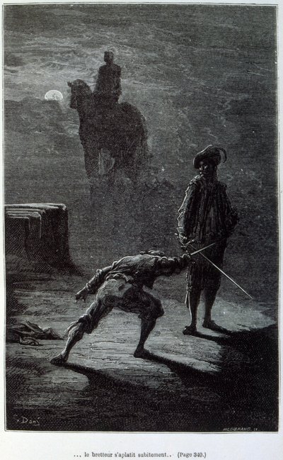 Kapitän Fracasse (Illustration) von Gustave Dore