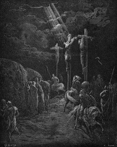Kreuzigung Jesu von Gustave Dore