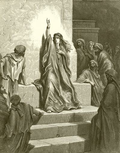 Deborah (Gravur) von Gustave Dore