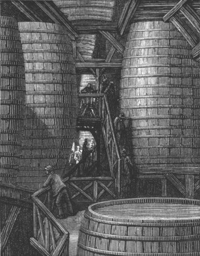 In der Brauerei, 1872 von Gustave Dore